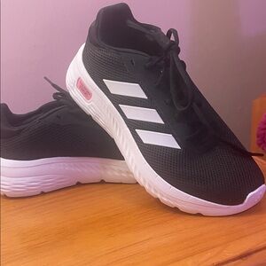 adidas Black & White Athletic Sneakers